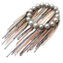 Load image into Gallery viewer, Silver Fringe Bracelet
