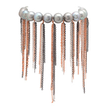 Load image into Gallery viewer, Silver Fringe Bracelet