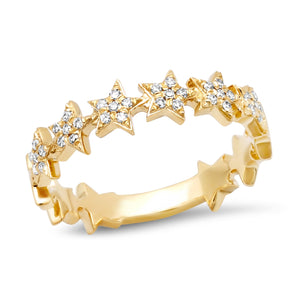 Diamond Pinky Ring