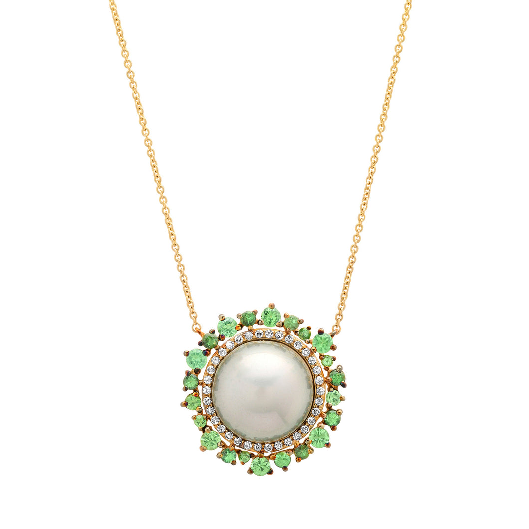 Pearl Slice Necklace