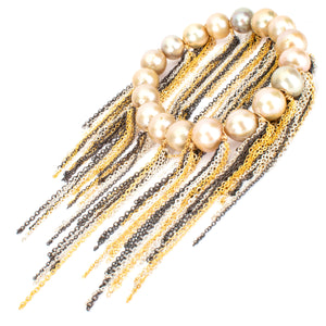 Golden Fringe Bracelet