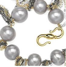 Load image into Gallery viewer, Silver Fringe 62&quot; Necklace