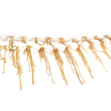 Load image into Gallery viewer, White Fringe 31&quot; Necklace