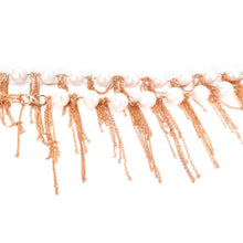 Load image into Gallery viewer, White Fringe 62&quot; Necklace