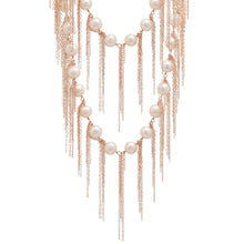 Load image into Gallery viewer, White Fringe 62&quot; Necklace