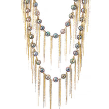 Load image into Gallery viewer, Ink Fringe 62&quot; Necklace