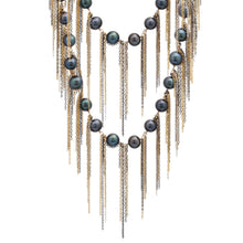 Load image into Gallery viewer, Ink Fringe 62&quot; Necklace