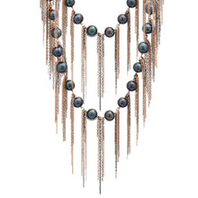 Load image into Gallery viewer, Ink Fringe 62&quot; Necklace