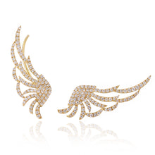 Load image into Gallery viewer, Angel Wing Earrings