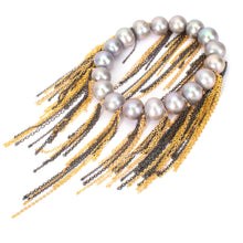 Load image into Gallery viewer, Silver Fringe Bracelet