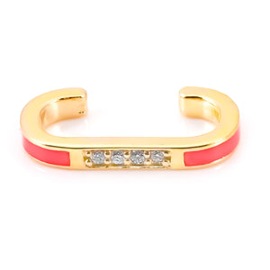 Enamel Ear Cuff