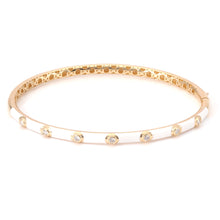 Load image into Gallery viewer, Diamond Enamel Bangle