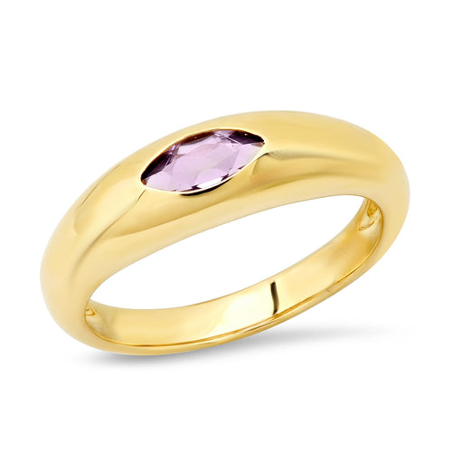 Amethyst Gypsy Ring