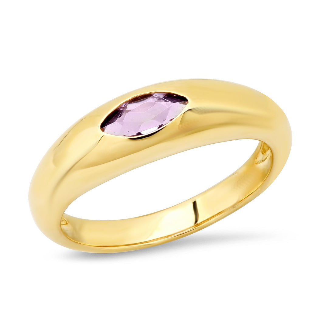 Amethyst Gypsy Ring