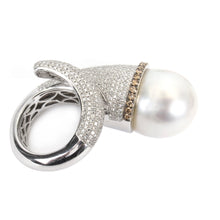 Load image into Gallery viewer, Pearl Swirl Ring