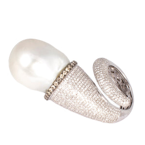 Pearl Swirl Ring