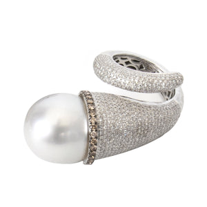 Pearl Swirl Ring