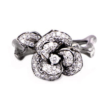 Load image into Gallery viewer, Diamond Rose Ring