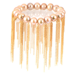 Golden Fringe Bracelet