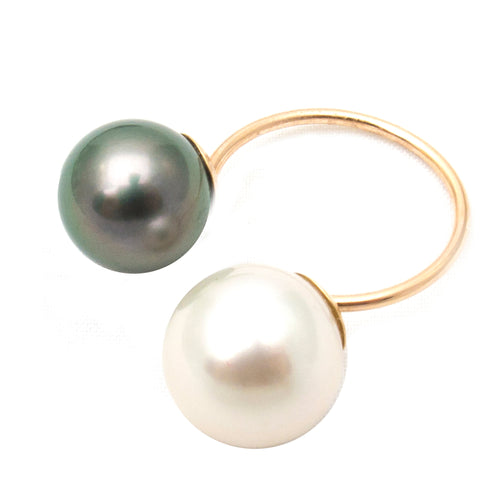 Pearl U Ring