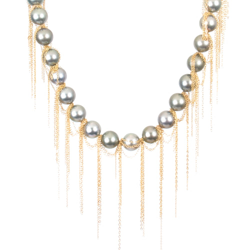 Tahitian Fringe Necklace