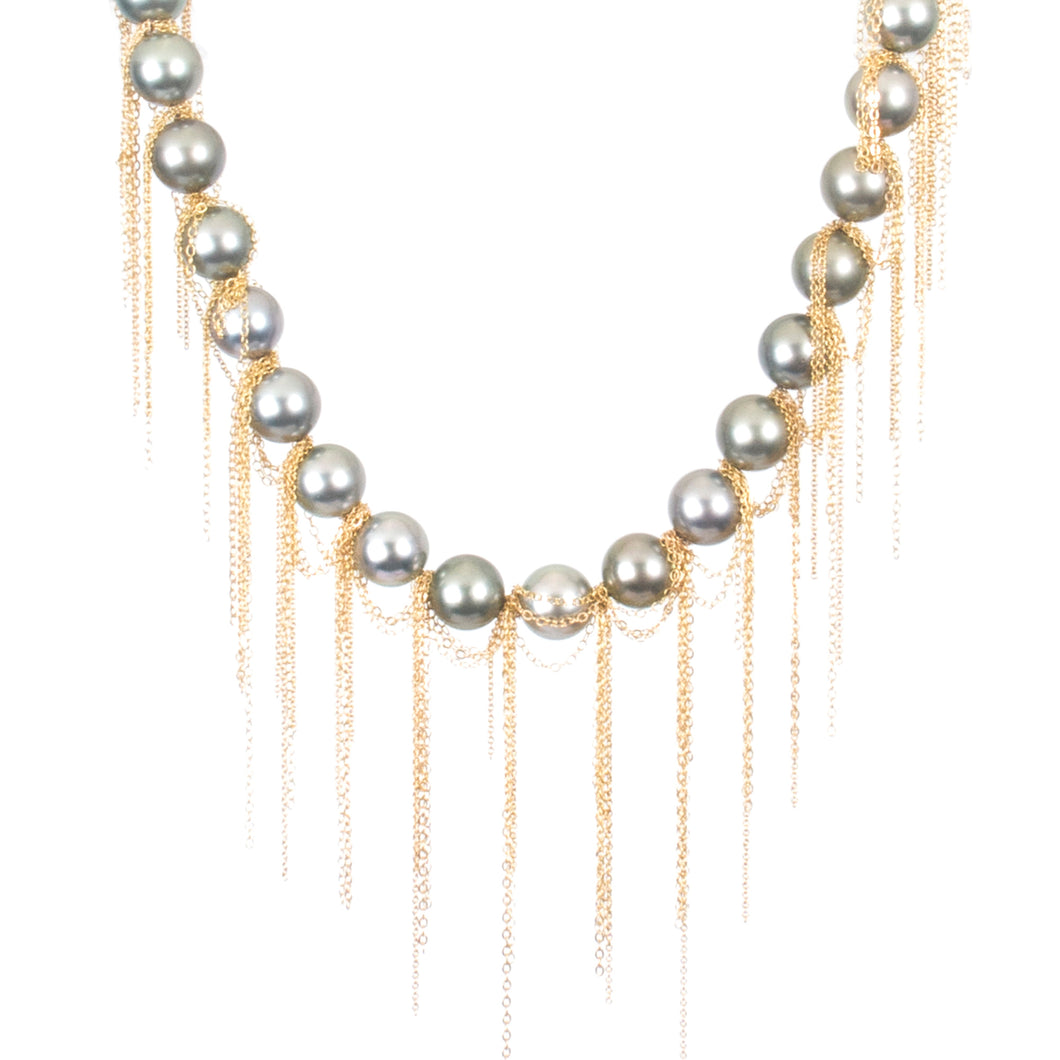 Tahitian Fringe Necklace