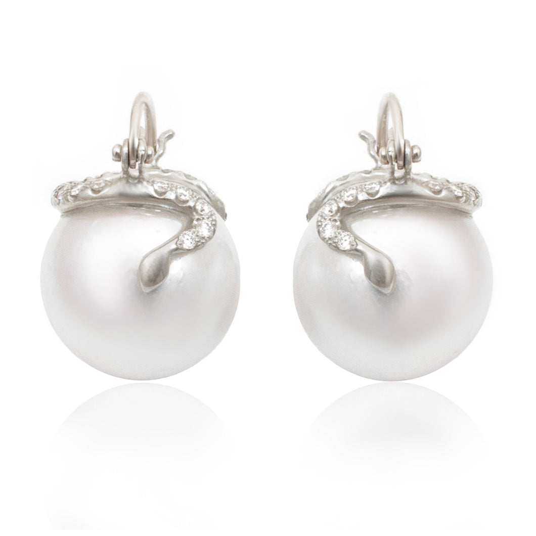 14.5mm Pearl Earrings