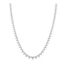 Load image into Gallery viewer, Trio Tennis Necklace