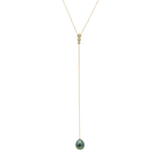 Load image into Gallery viewer, Pearl Y Necklace