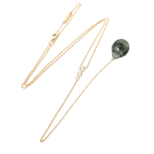 Pearl Y Necklace