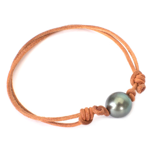Pearl Leather Bracelet