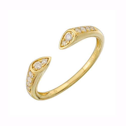 Diamond Open Ring