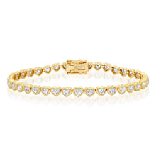 Load image into Gallery viewer, Heart Bezel Bracelet