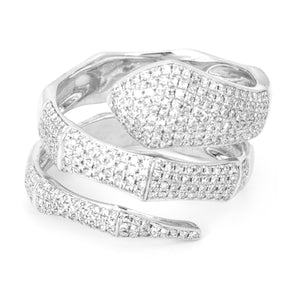 Diamond Snake Ring