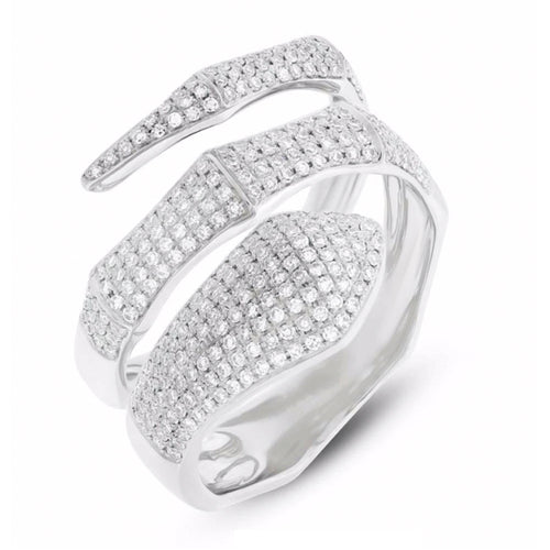 Diamond Snake Ring