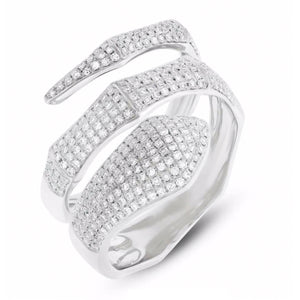Diamond Snake Ring