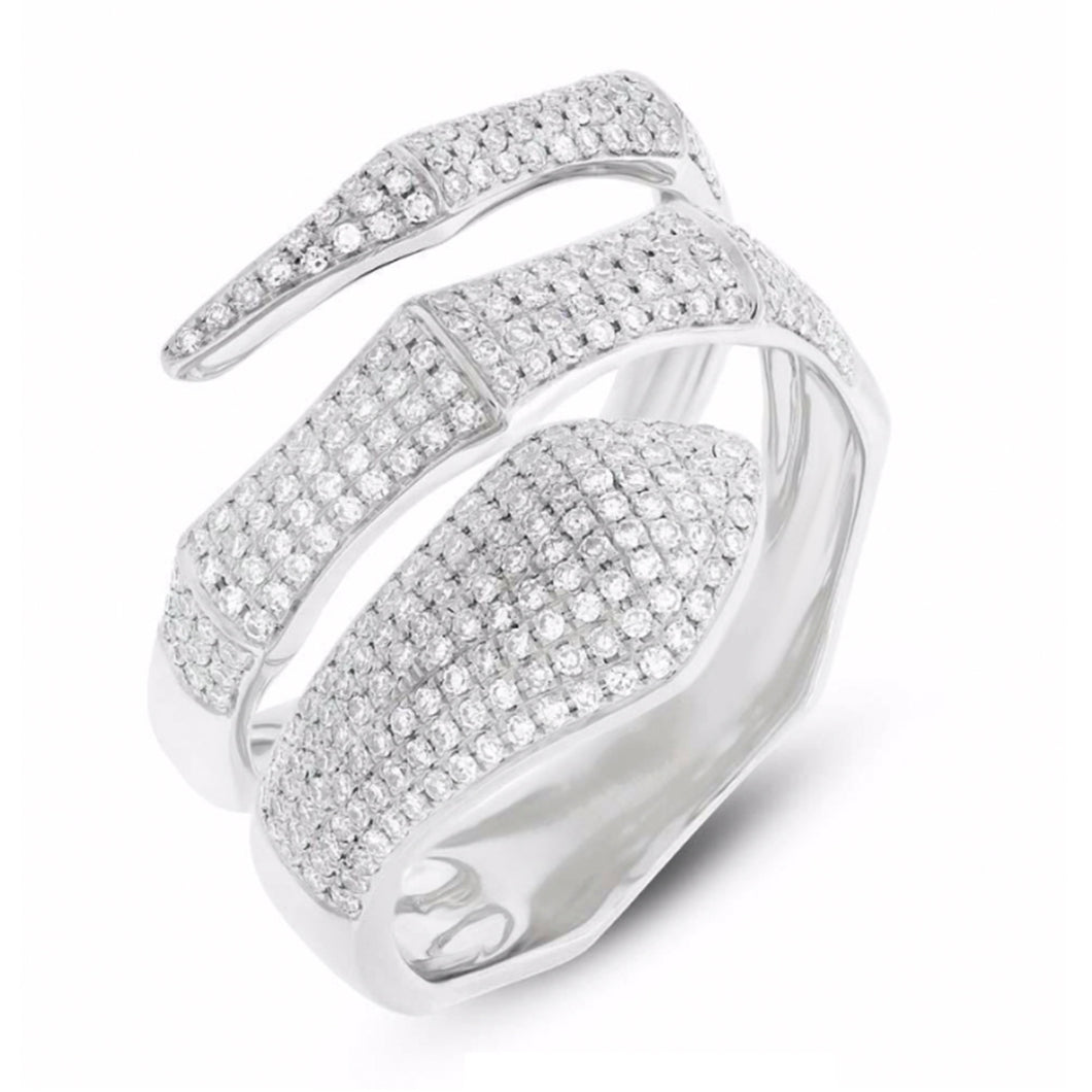 Diamond Snake Ring