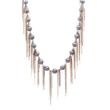 Load image into Gallery viewer, Ink Fringe 31&quot; Necklace