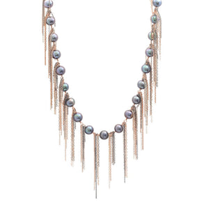 Ink Fringe 31" Necklace