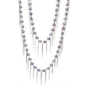 Ink Fringe 62" Necklace