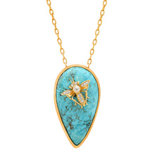 Load image into Gallery viewer, Turquoise Mosquito Necklace