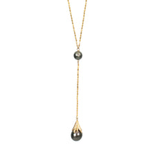 Load image into Gallery viewer, Tahitian Pearl Y Neck
