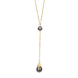 Tahitian Pearl Y Neck