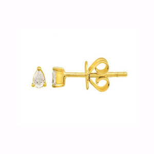 Pear Diamond Studs