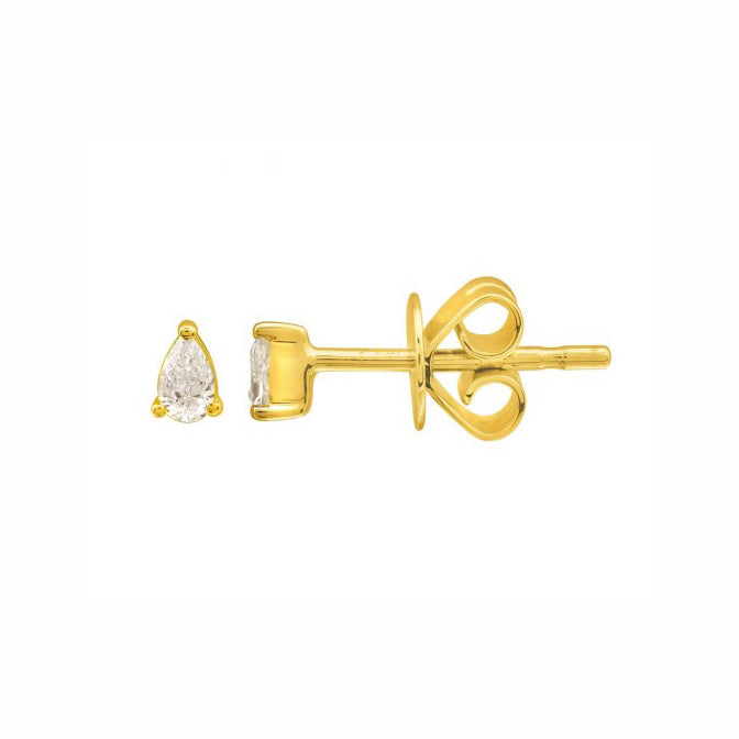 Pear Diamond Studs