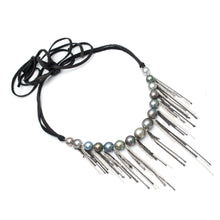 Load image into Gallery viewer, Leather Fringe Necklace