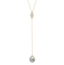 Load image into Gallery viewer, Pearl Y Necklace