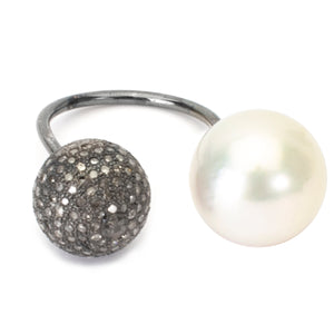 Pearl U Ring