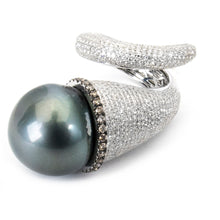 Load image into Gallery viewer, Pearl Swirl Ring