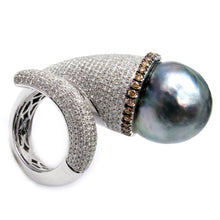 Load image into Gallery viewer, Pearl Swirl Ring